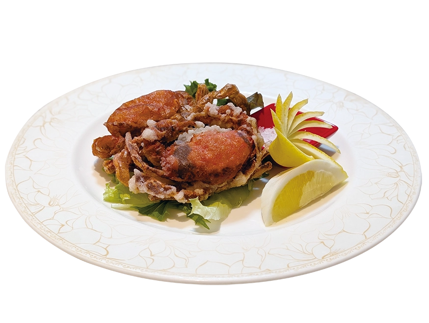 ソフトシェルクラブの唐揚げ